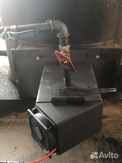 Горелка на отработке