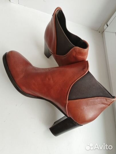 Ботильоны кожа Cosmoparis Италия 39 размер