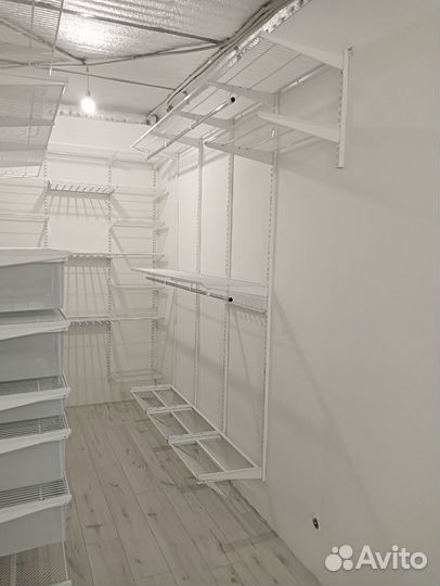 Гардеробная система хранения металлическая Титан