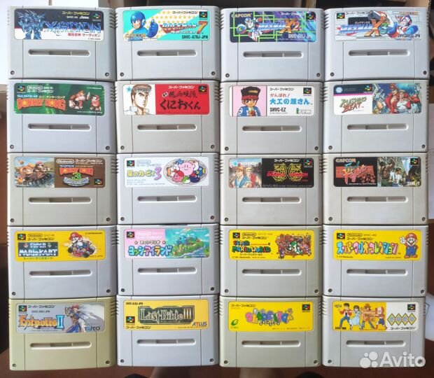 Игры Super Famicom snes JP Оригинал