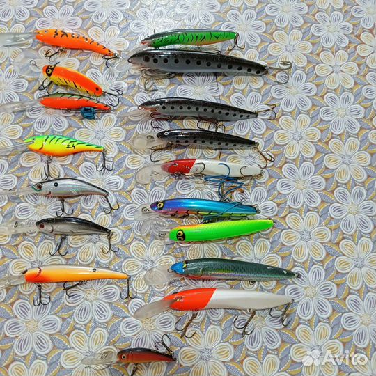 Воблеры для троллинга бу
