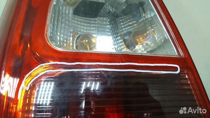 Фонарь задний Renault Logan