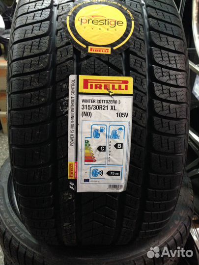 Pirelli Winter Sottozero 3 315/30 R21 275/35 R21
