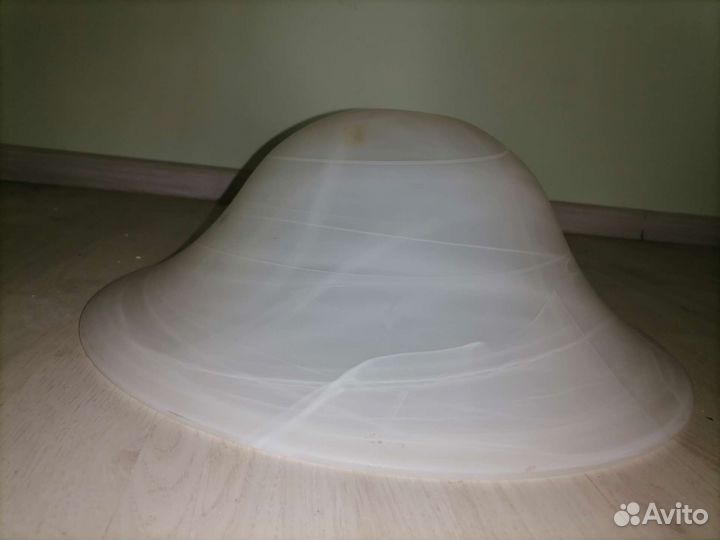 Плафон матовый белый