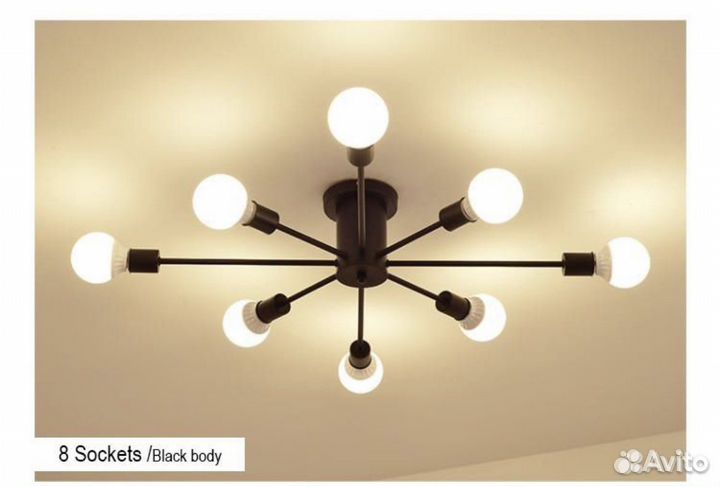 Люстра потолочная новая сканди