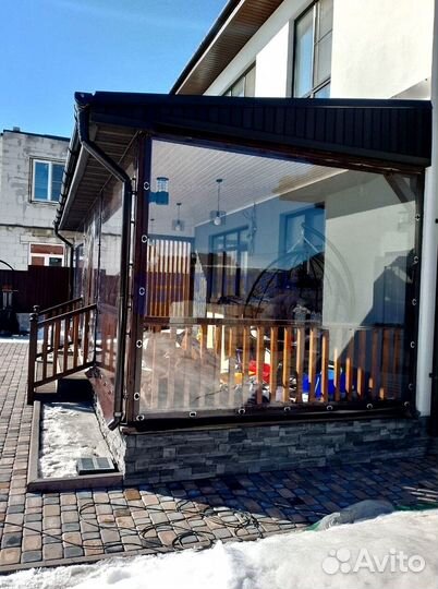 Мягкие окна для террас