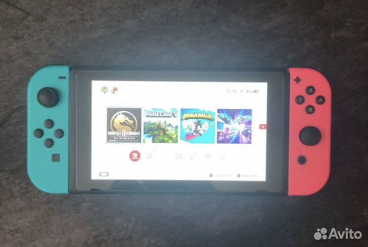 Портативная игровая приставка nintendo switch