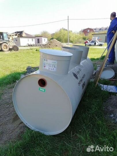 Установка канализации септик под ключ