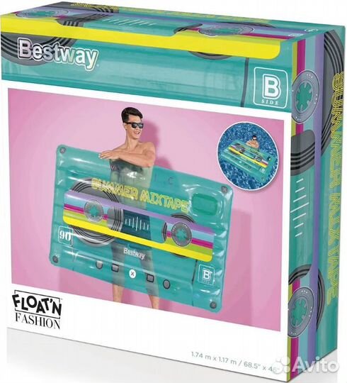 Новая надувная игрушка матрас круг для плавания