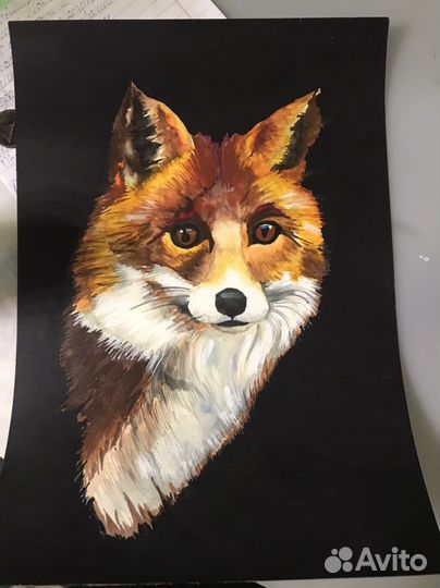 Картина красками