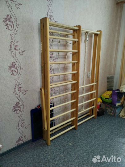 Детская шведская стенка деревянная