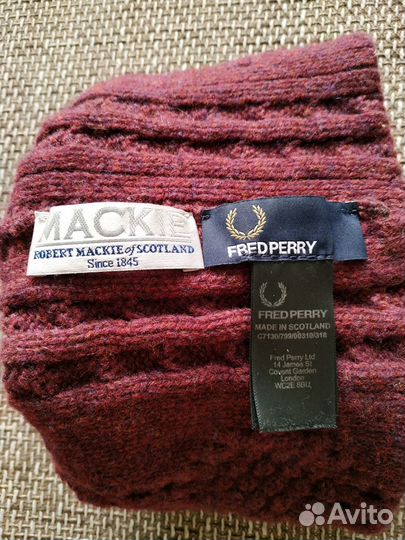 Шапка Fred perry