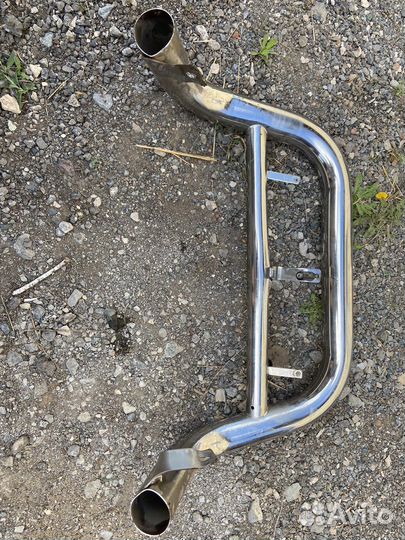 Кенгурятник на outlander