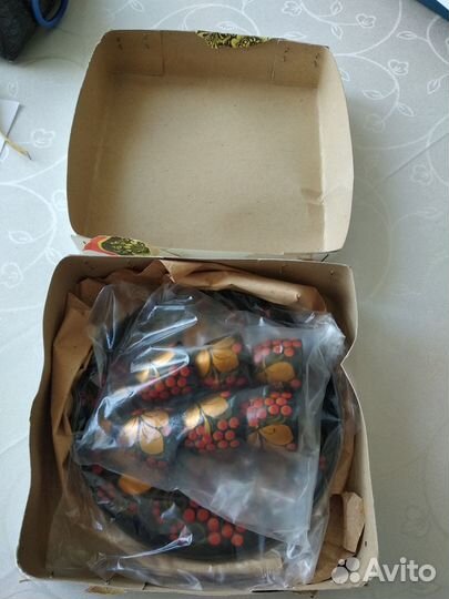 Хохлома. Набор для вина