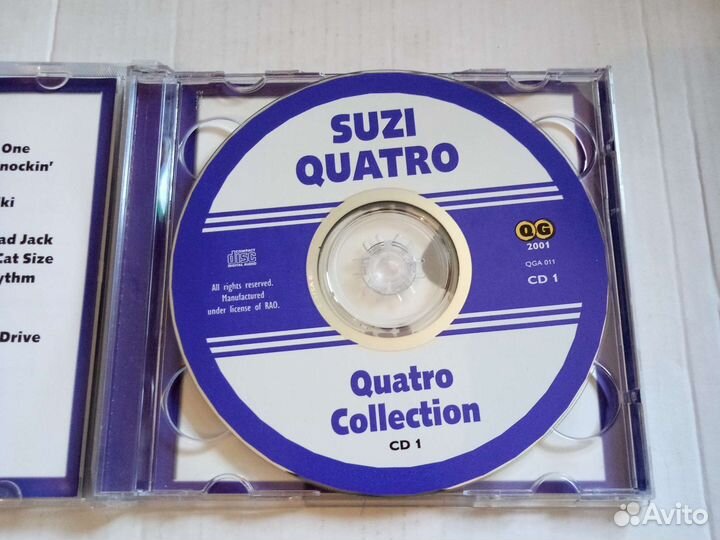 Компакт диски с роком, много, suzi qvatro cd 2 шт