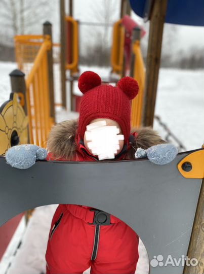 Шапка детская теплая