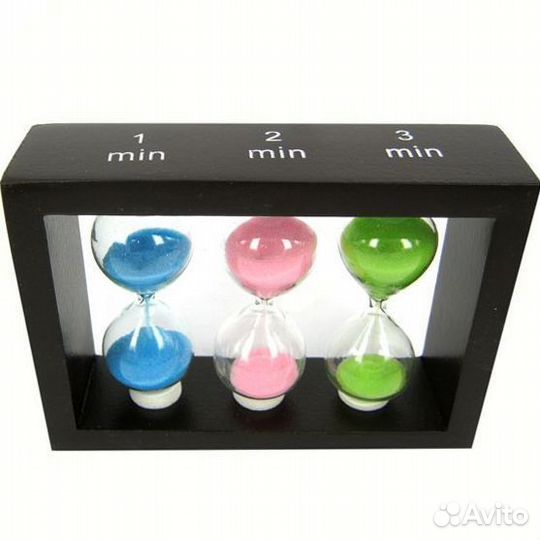 Песочные часы на 1, 3, 5 мин