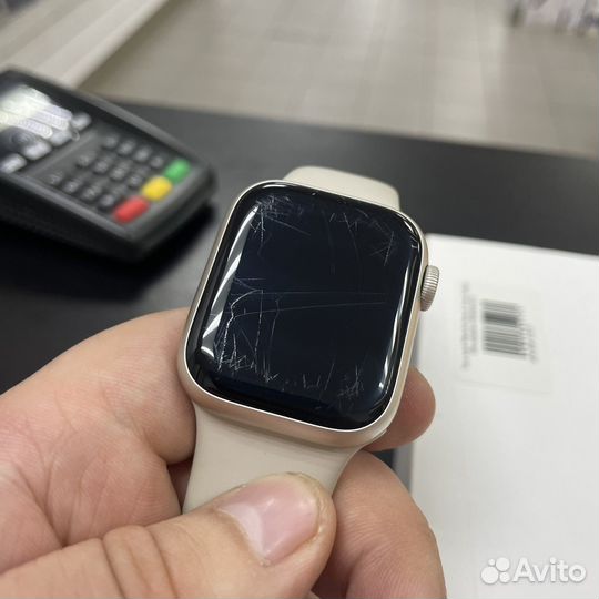 Apple Watch Series 8,41mm Starlight 424439