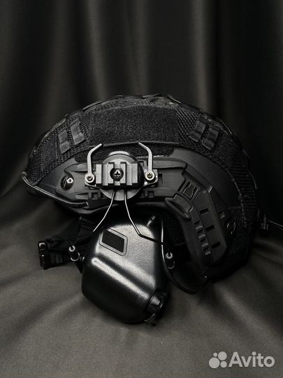 Комплект Баллистический шлем Ops Core Black