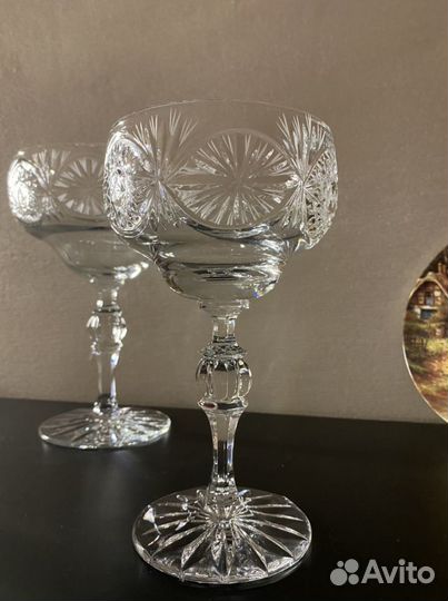 Хрустальная конфетница