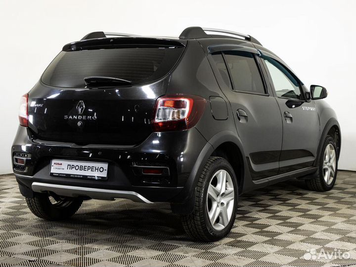 Renault Sandero Stepway 1.6 AT, 2017, 60 950 км