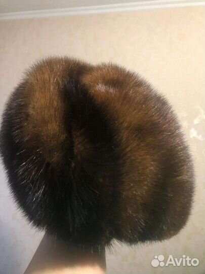 Шапка, берет норковый