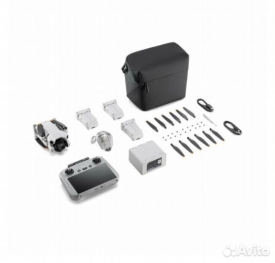 DJI Mini 4 Pro Fly More Combo (пульт с экраном)