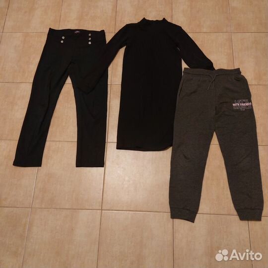 Одежда для девочки 140-146 пакетом