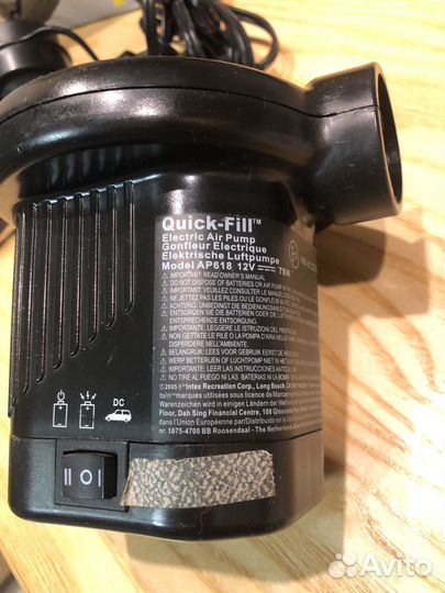 Электронасос Intex quick fill AP618 78W