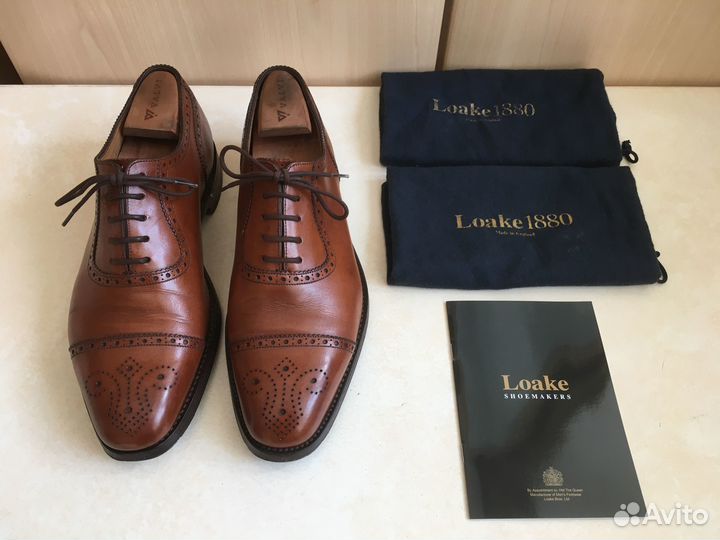 Оксфорды Loake Strand UK 7,5