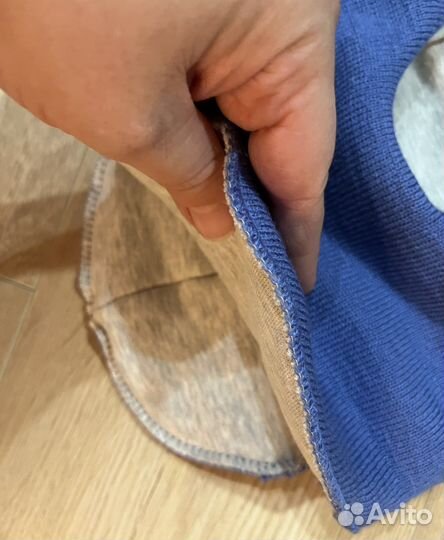 Шапка шлем зайка р.50/52 новый