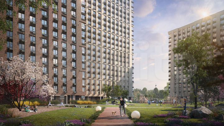 1-к. апартаменты, 36,9 м², 21/23 эт.