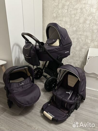 Коляска 3 в 1 verdi sonic soft