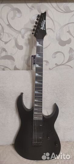 Электро гитара ibanez GIO GRG121DX-BKF black flat