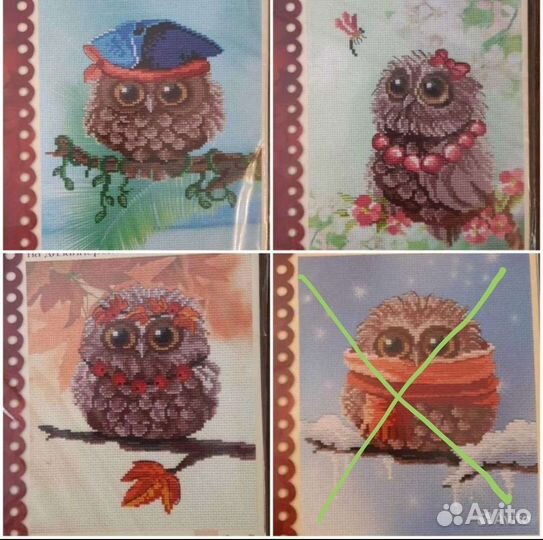 Наборы для вышивания крестом