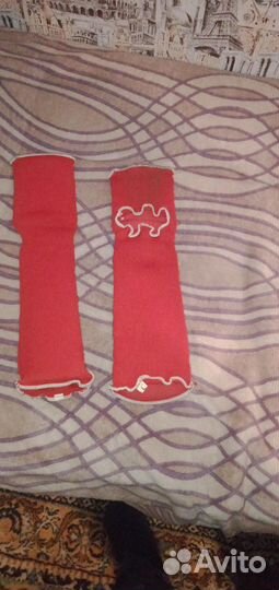 Боксерские перчатки 10 oz и защита для ног