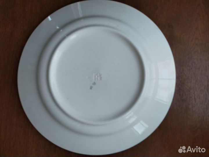 Тарелка роспись керамика зик