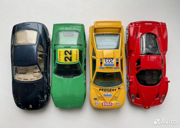 Модели автомобей Bburago 1:43