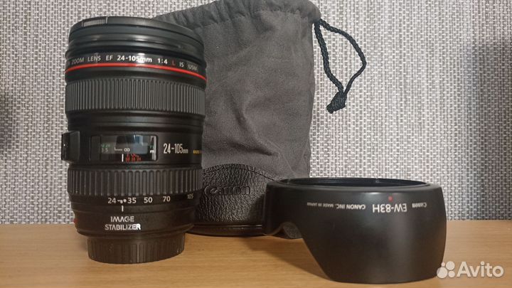 Объектив Canon EF 24 105mm f 4 L is usm