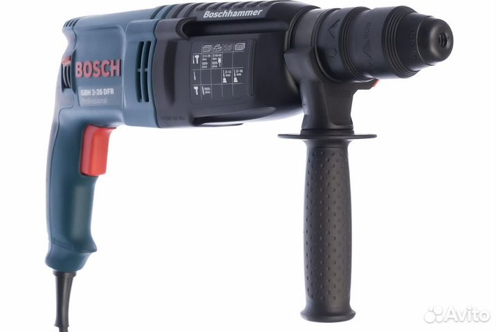 Перфоратор bosch GBH 2-26 DFR + кейс