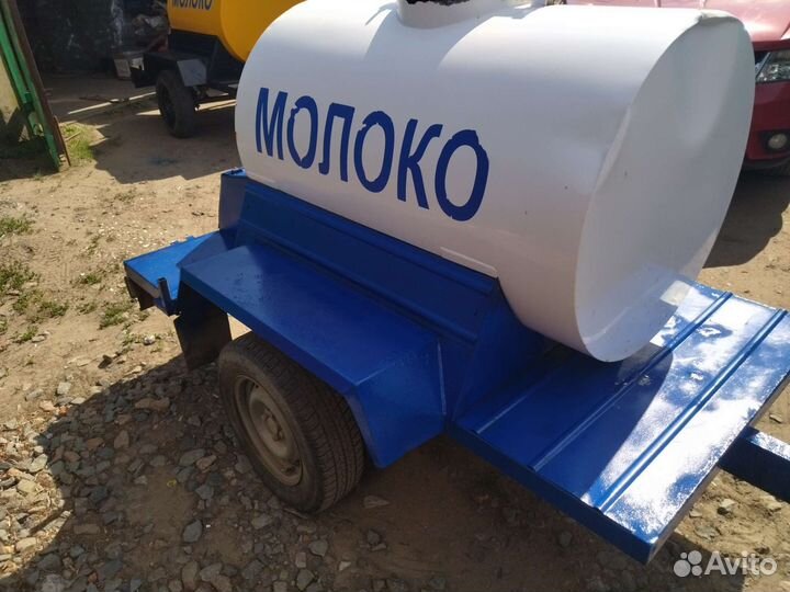 Прицеп бочка для молока или кваса