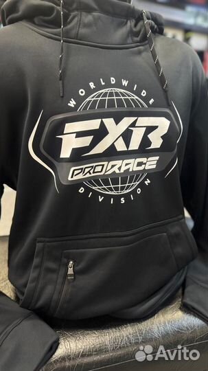 Толстовка FXR Race Division Tech Black White