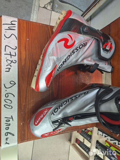 Лыжные ботинки коньковые rossignol X-UM 44.5 27.8с