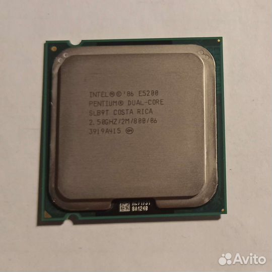 Процессоры Intel Pentium LGA 775 / LGA 1155