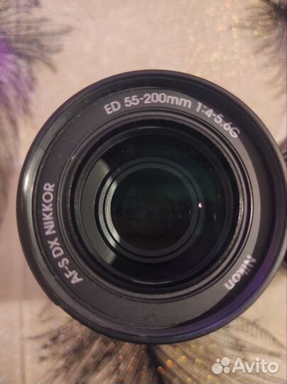 Объектив nikon 18-55mm 55-200mm