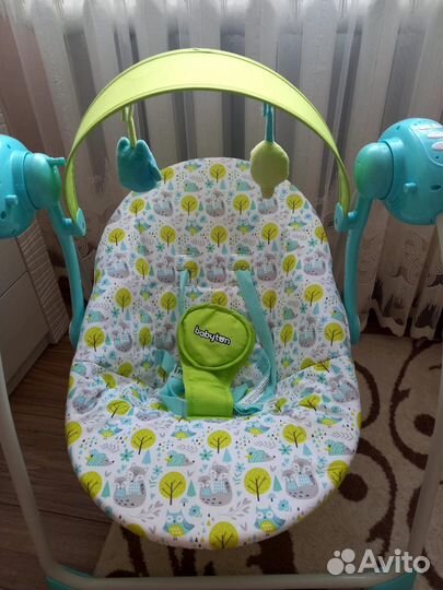 Детские электронные качели