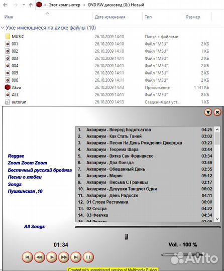 Музыкальный диск аквариум вкл пушкинская 10 (2009)