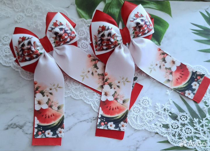 Бантики ручной работы