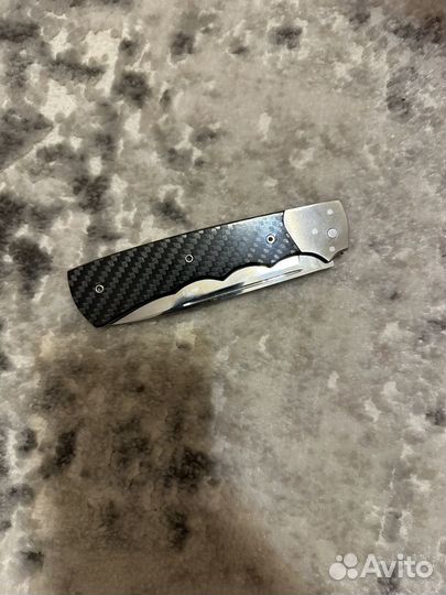 Нож складной ручной работы