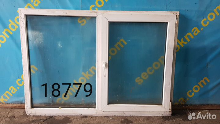 Пластиковое окно Б/У 1100(в)х1600(ш)